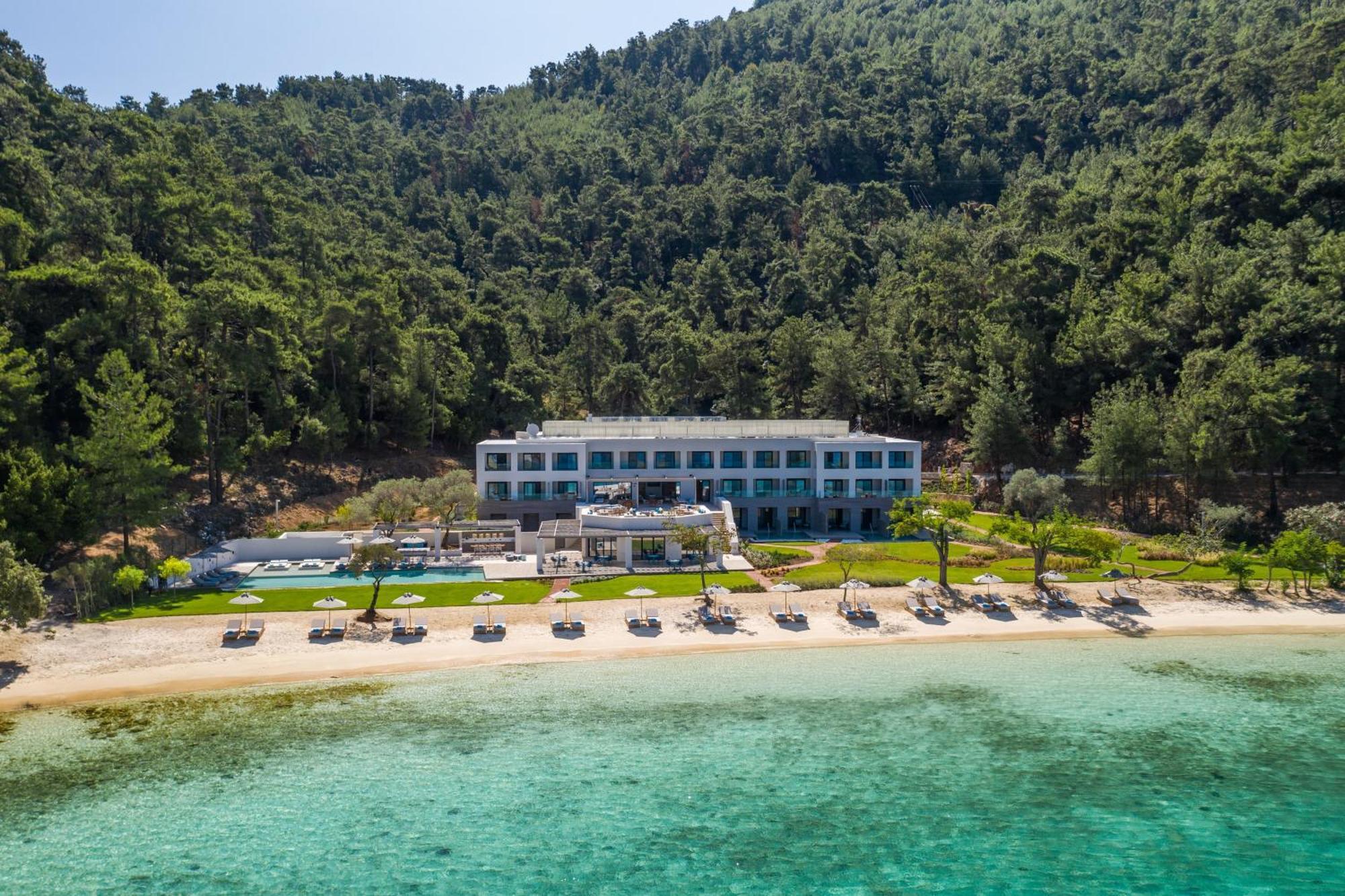 Vathi Cove Luxury Resort & Spa Chrysi Ammoudia Ngoại thất bức ảnh