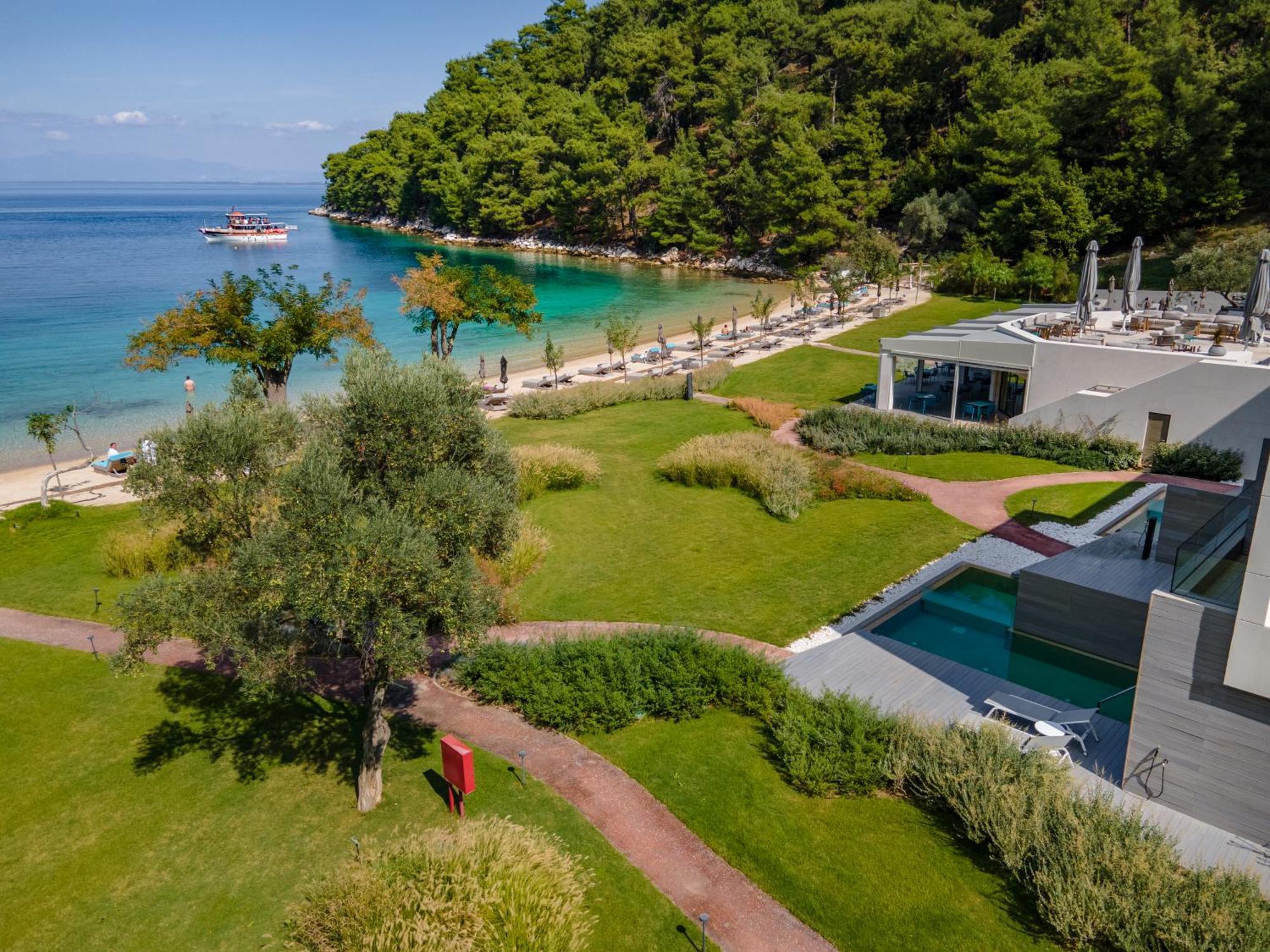 Vathi Cove Luxury Resort & Spa Chrysi Ammoudia Ngoại thất bức ảnh